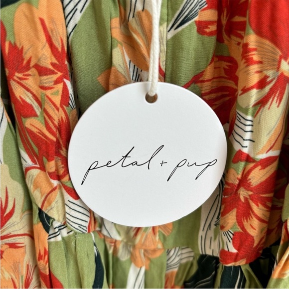 NWT Petal & Pup Mini Floral Dress, Size L - Picture 13 of 14